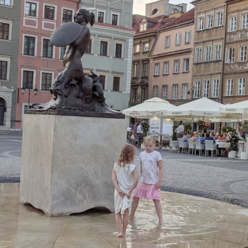Exploring Warsaw with kids - getting to know the sights and history