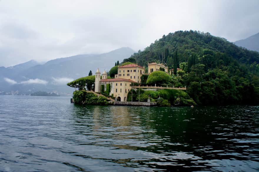 Wyspa na jeziorze Como - Isola Comacina