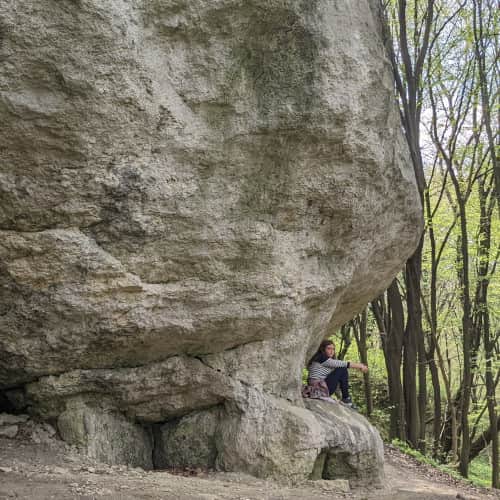 Zimny Dół Reserve - Trail Among the Rocks