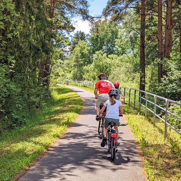 Family Bike Routes near Krakow