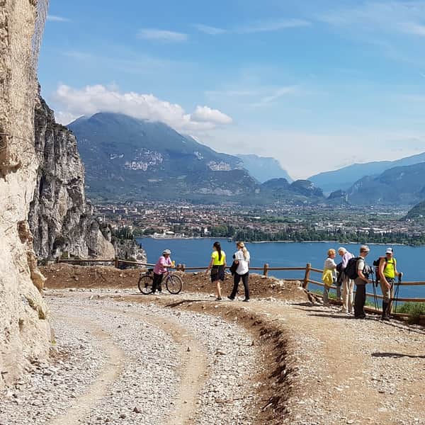 Via del Ponale - a trail carved into the rock above Lake Garda