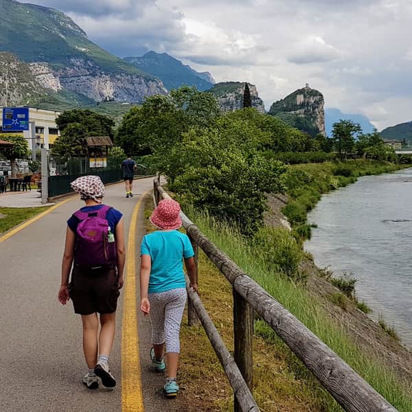 Walking and Cycling Path to Arco - Lake Garda