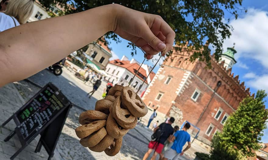 Our favorite cinnamon pretzels from Sandomierz