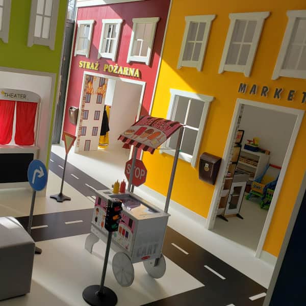 Małe Miasto Wielka Wyobraźnia - sala zabaw dla dzieci 