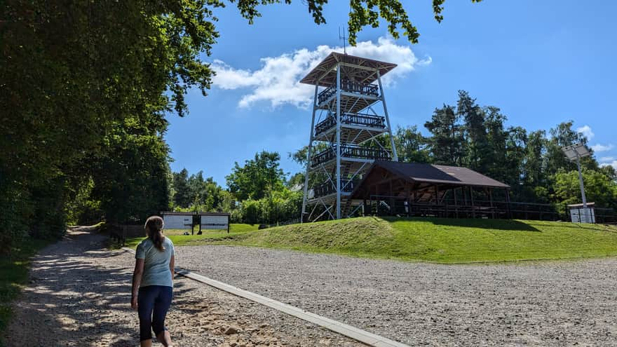 Tower in Jodłówka Tuchowska, Brzanka Range