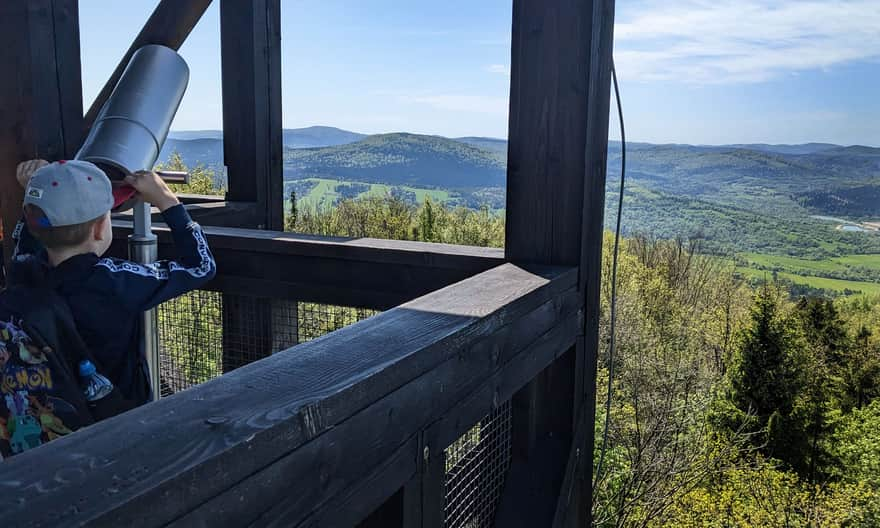 View from the tower on Cergowa