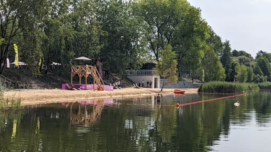 Beach and Swimming Area, Katowice-Szopienice