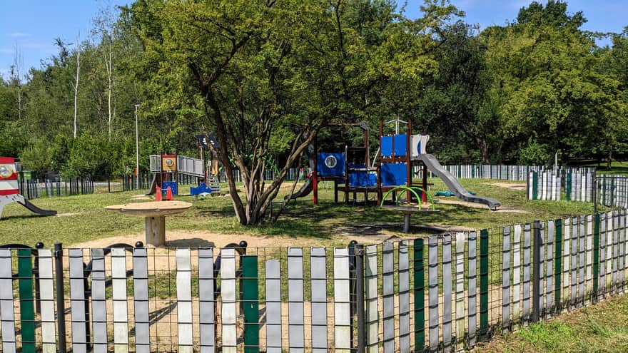 Playground near the "Stawiki" swimming area in Sosnowiec