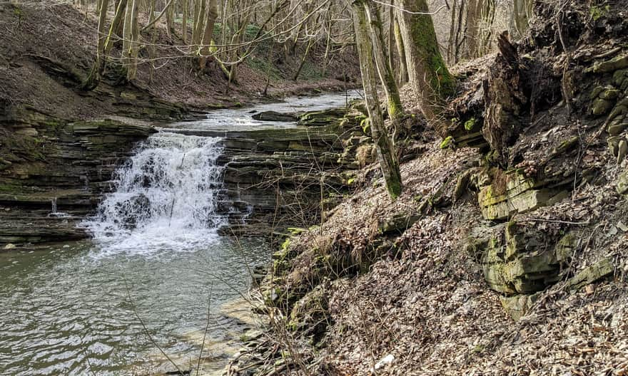 Waterfall in Wisłoczek