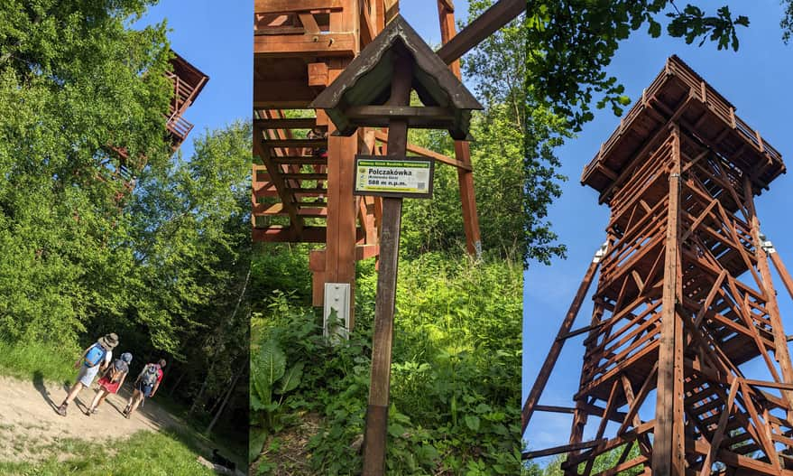 Lookout tower on Polczakówka