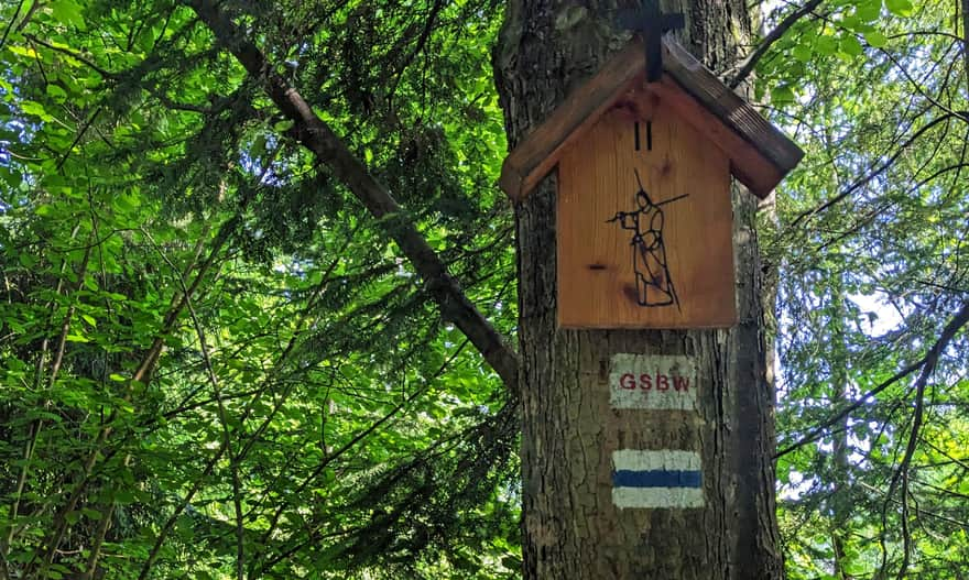 Droga krzyżowa z Rabki Zaryte na Polczakówkę