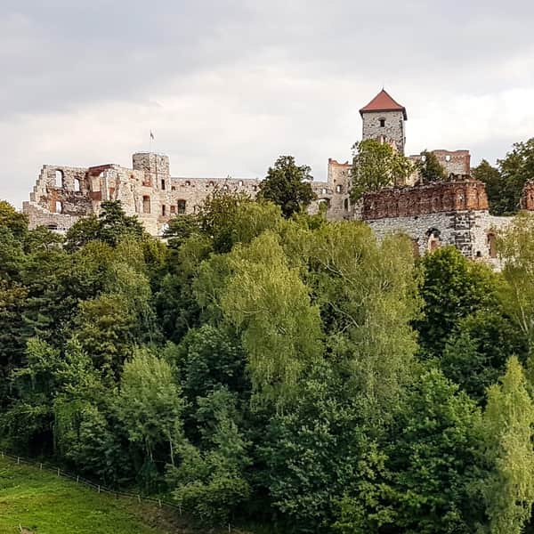 Zamek Tenczyn w Rudnie - w krainie wygasłych wulkanów okolic Krakowa