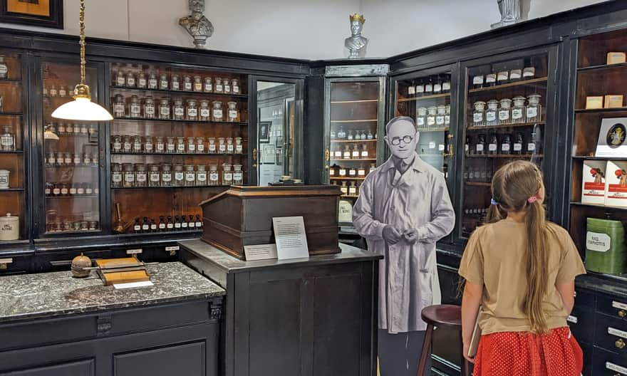 W. Orkan Museum in Rabka-Zdrój. Interior of the old Rabka pharmacy "Under the Star"